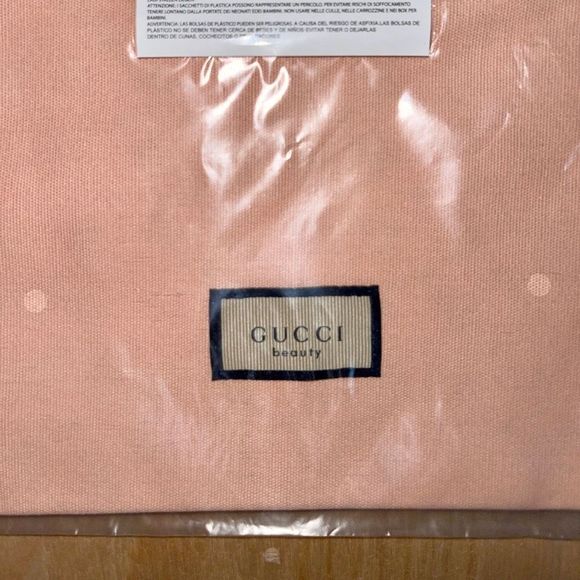 NWT Gucci Beauty Drawstring Pouch - Picture 4 of 5